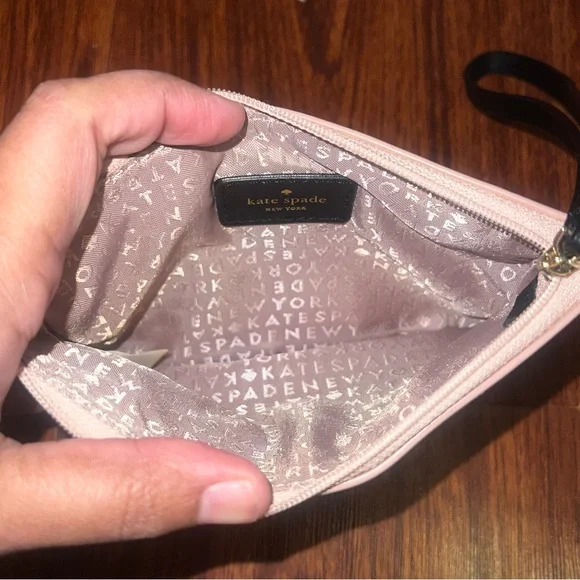 Kate Spade Gold Glitter Wristlet - Picture 5 of 7